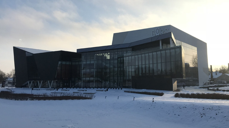 Das Konzerthaus in Rezekne, Lettland