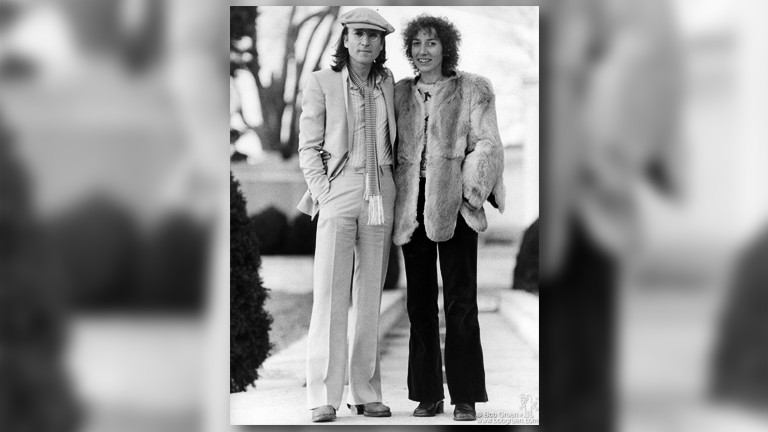 John Lennon und Frances Schoenberger