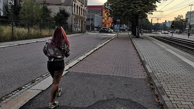 Melanie Müller in Chemnitz