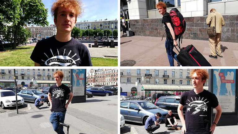 Lukas Latz in Sankt Petersburg