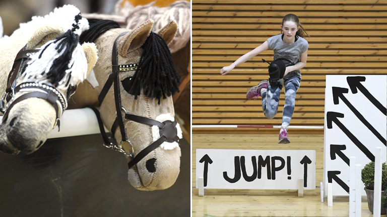 Hobby-Horsing-Turnier in Finnland 2017