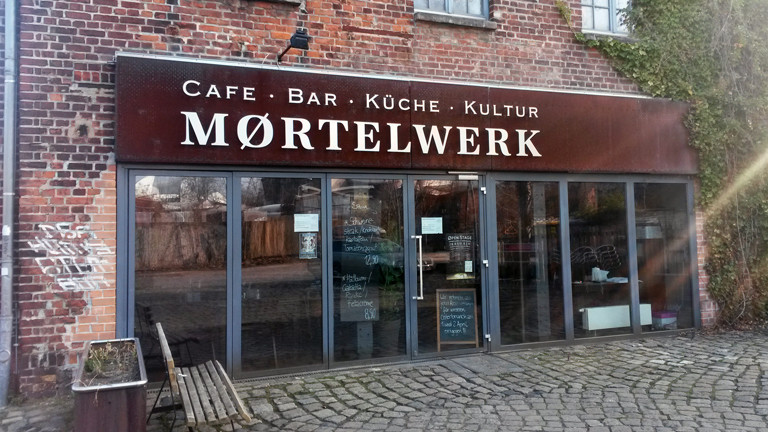 Das Mørtelwerk in leipzig kam eher zufällig zum "ø", bleibt marketingtechnisch jetzt aber im Thema.