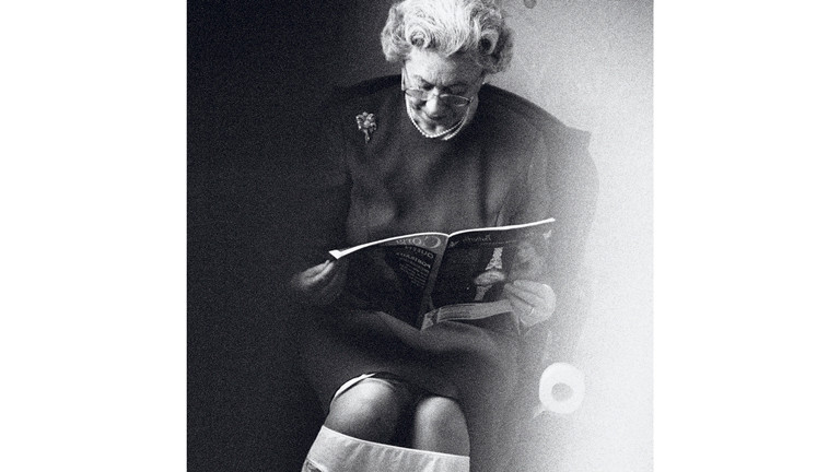 "Paparazzi!" Ausstellung Kunsthalle Schirn Frankfurt: Queen on the Loo, 2003