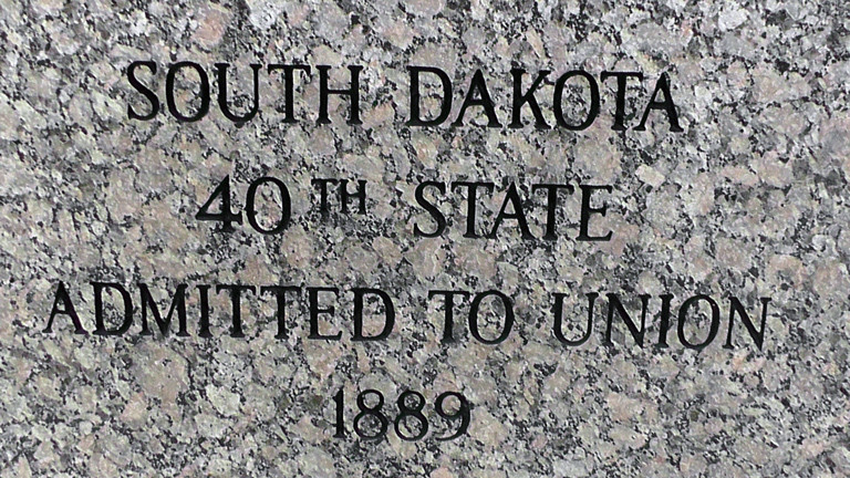 Der Bundesstaat South Dakota wurde 1889 gegründet.