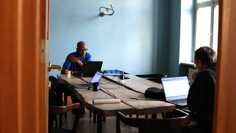 Coworking im Coconat in Brandenburg.