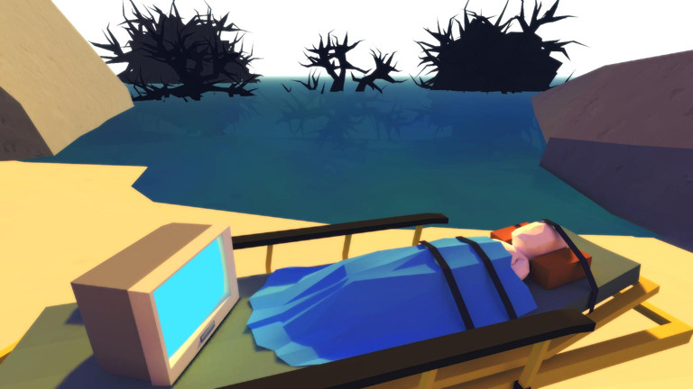 Eine Szene aus dem Spiel "That Dragon, Cancer".