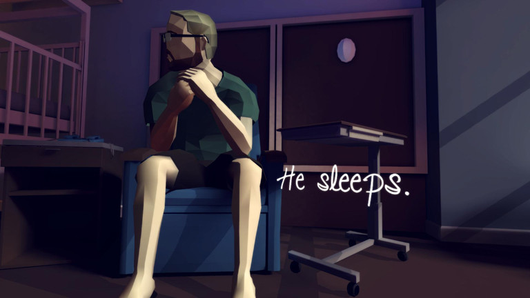 Eine Szene aus dem Spiel "That Dragon, Cancer".