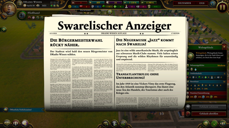 Eine Szene aus Urban Empire.
