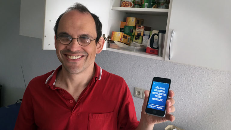 Mischa und seine Teeauswahl