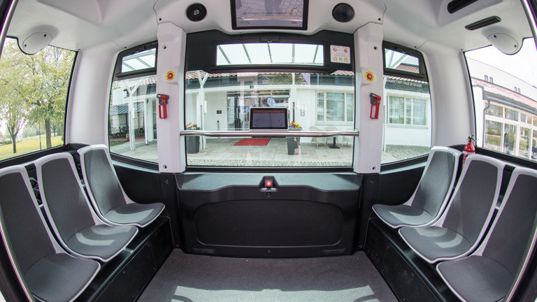 Autonomer Bus in Bad Birnbach