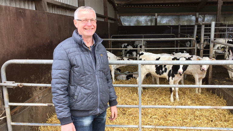Holger Jensen, der Bürgermeister von Löwenstedt.