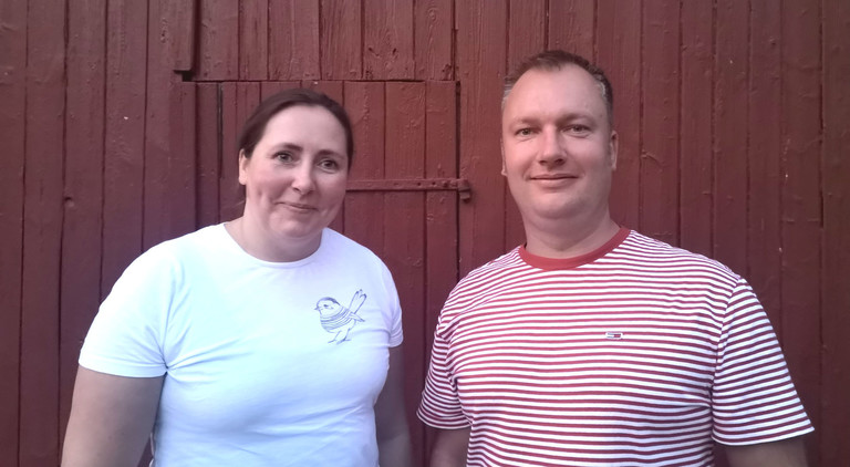 Tina Howard und Tino Hütter.