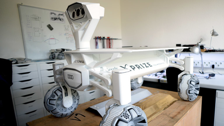Rover des Entwicklerteams Part Time Scientists