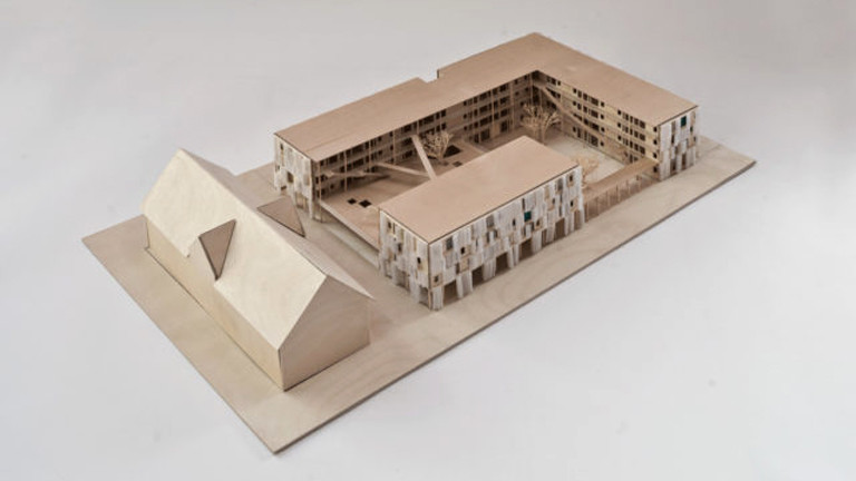 Modell Wohnheim Drexler Guinand Jauslin Architekten