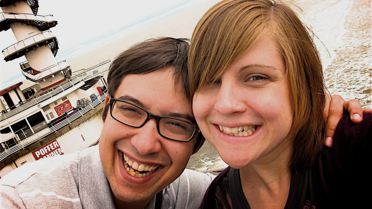 Silke Szymura und Julian