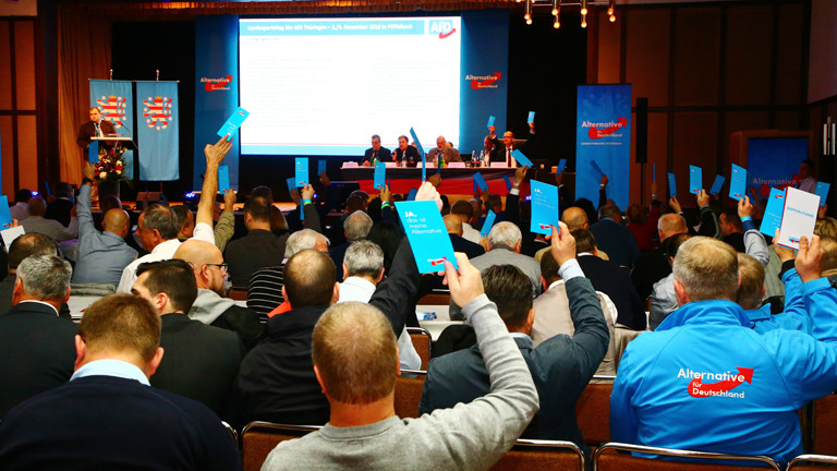 Landesparteitag der AfD Thüringen am 03.11.2018