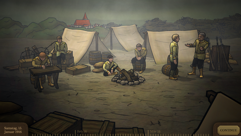 Computerspiel "All Quiet In The Trenches"