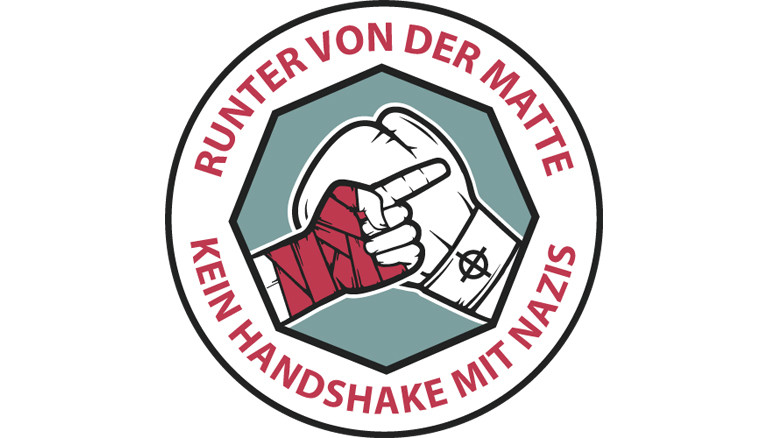 Logo "Runter von der Matte"