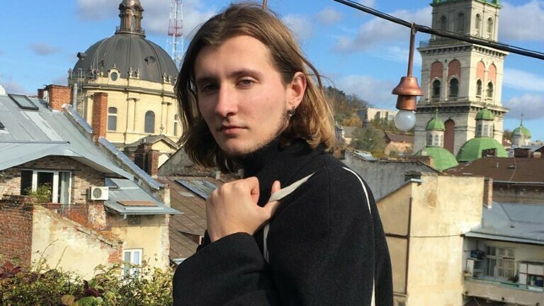 Der 20-jährige Student Wlad aus Kiew.