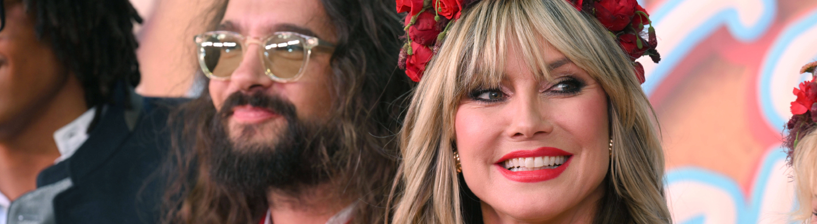 Heidi Klum mit Mann Tom Kaulitz im Hofbräuhaus in München am 18. September 2025