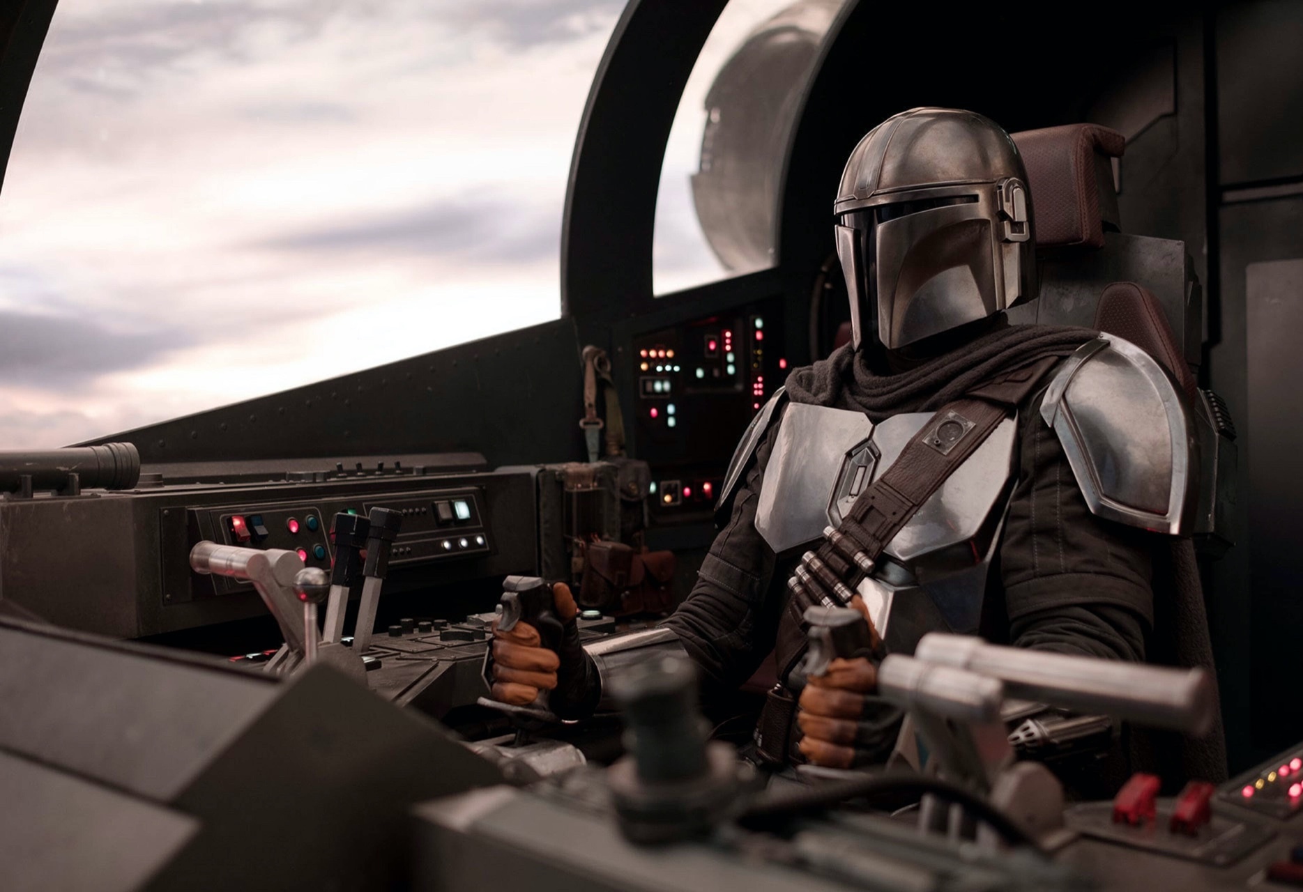 Szene aus der Serie "The Mandalorian"