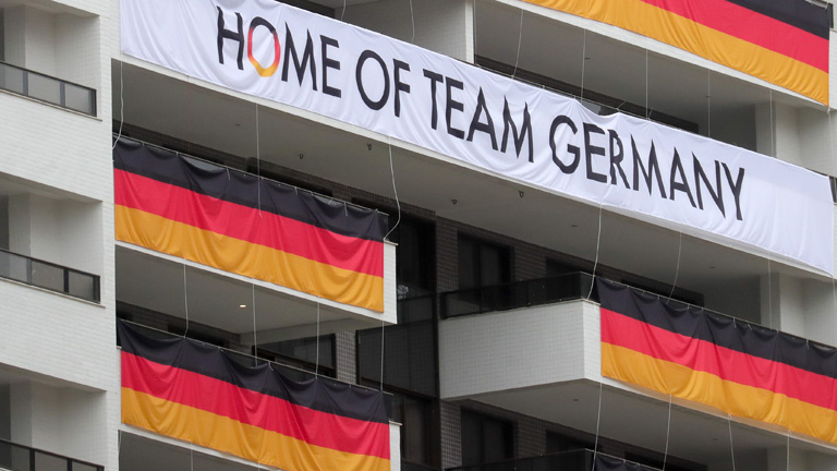 Deutsches Quartier bei Olympia in Rio