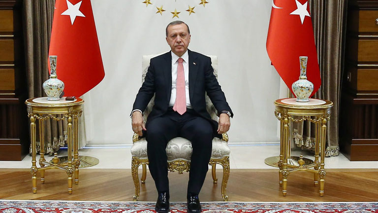 Der türkische Präsident Recep Tayyip Erdogan