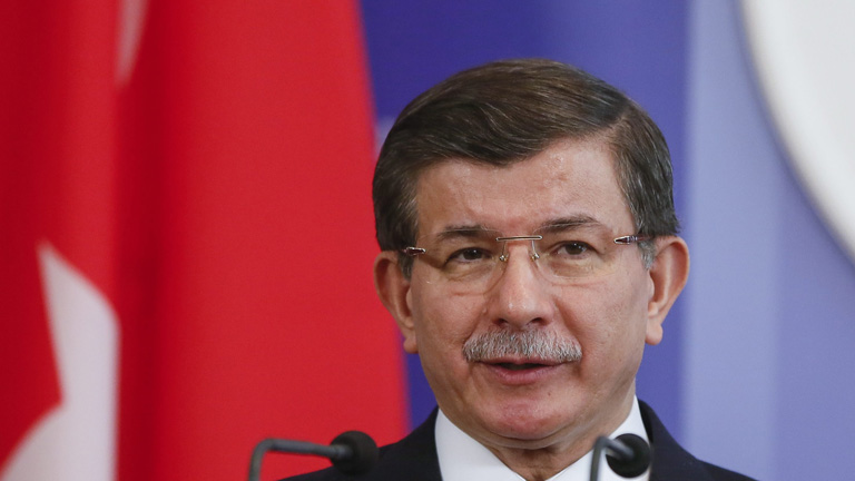 Der türkische Ministerpräsident Davutoglu