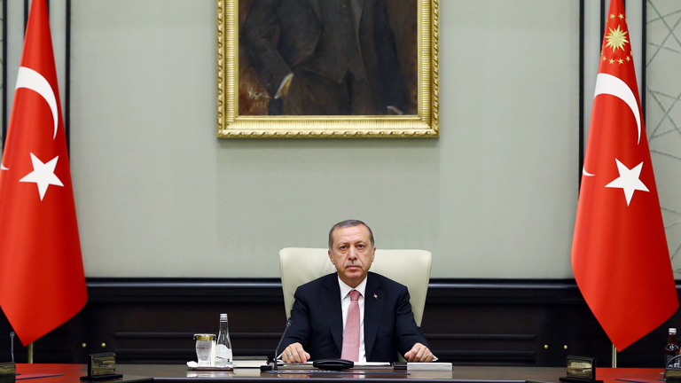 Erdogan, der türkische Präsident