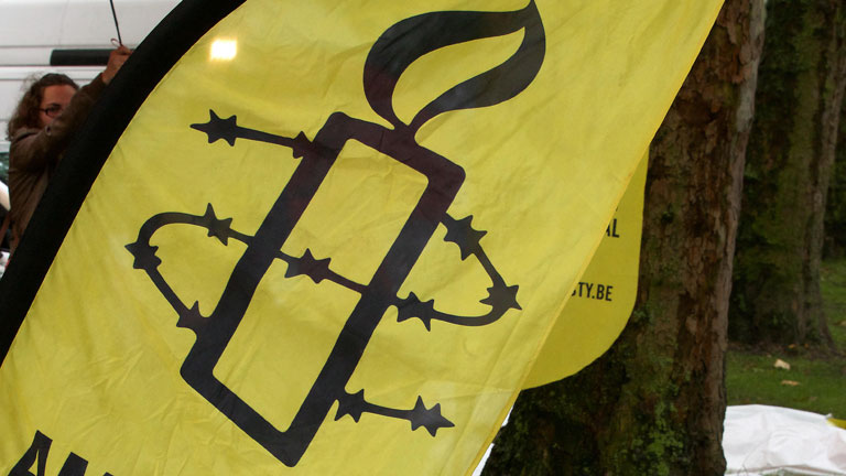 Logo der Menschenrechtsorganisation Amnesty International