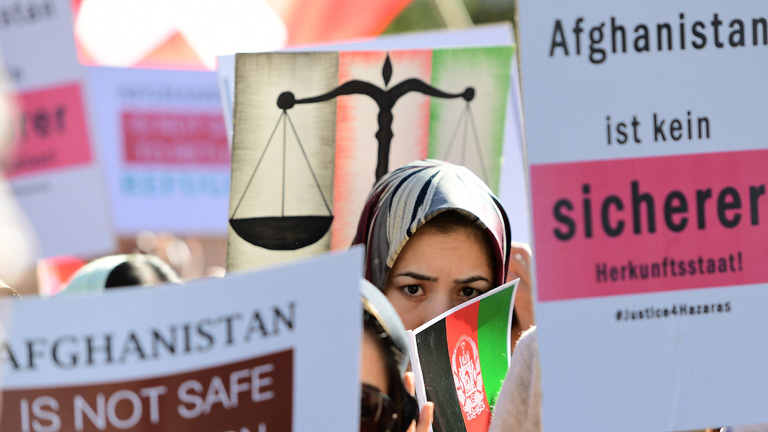 Protest gegen Afghanistan-Abkommen