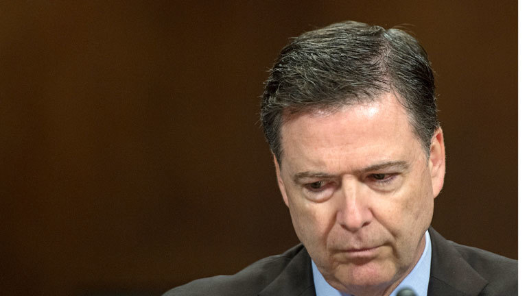 Der damalige FBI-Chef James Comey am 3. Mai 2017.