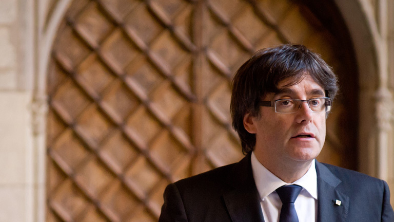Der entmachtete katalonische Regierungschef Carles Puigdemont