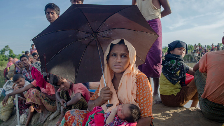 Rohingya-Flüchtlinge aus Myanmar