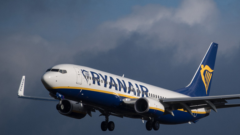 Ryanair-Flieger in der Luft