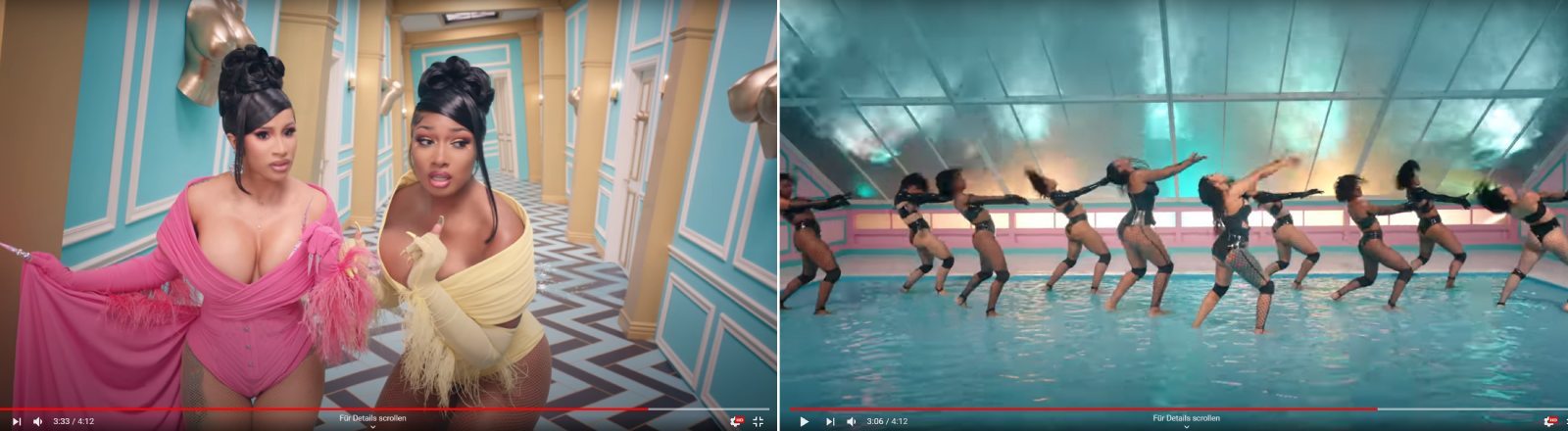 Cardi B und Megan Thee Stallion rappen sich durch "WAP"