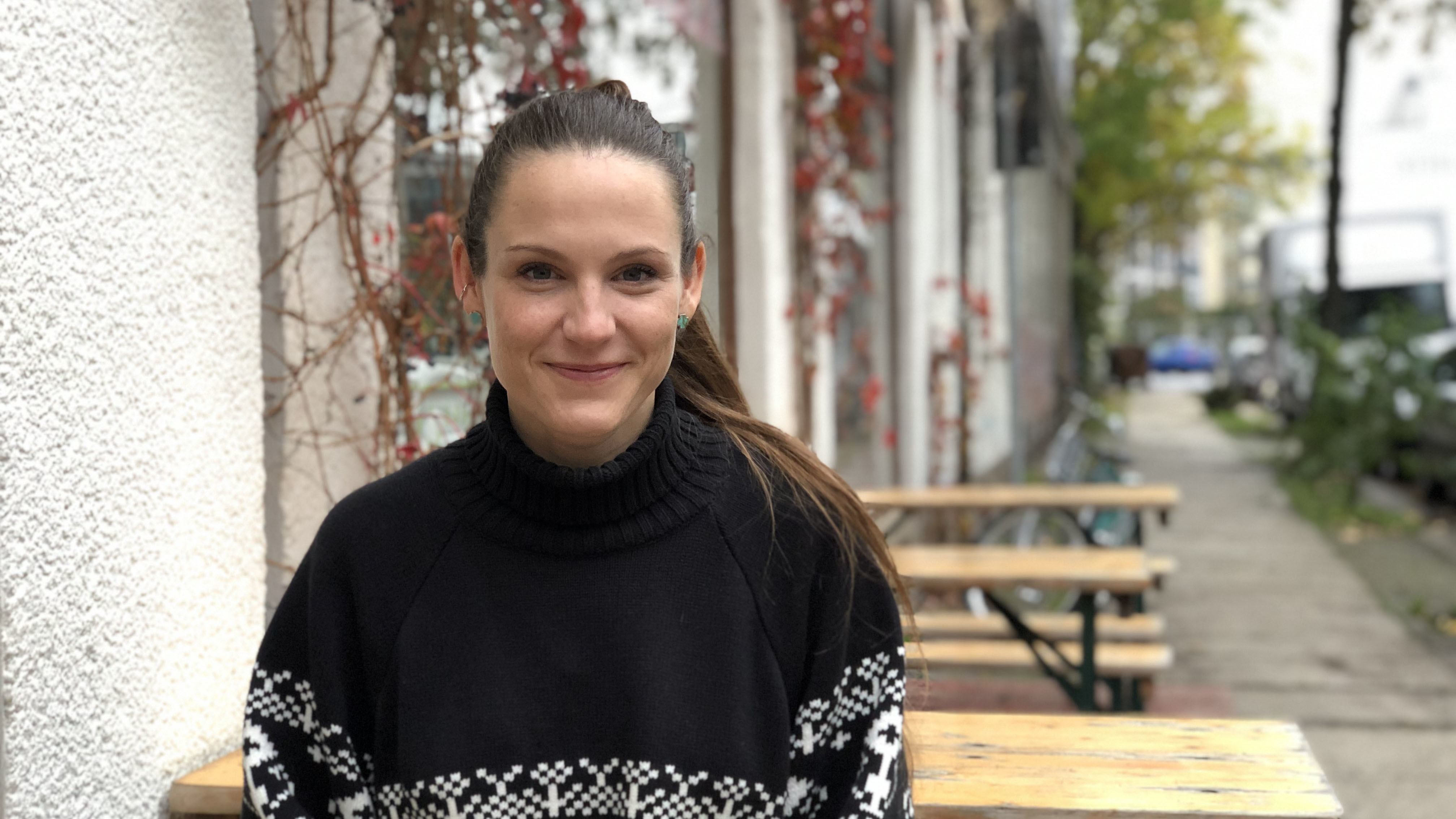 Peggy Spitzner in Leipzig.