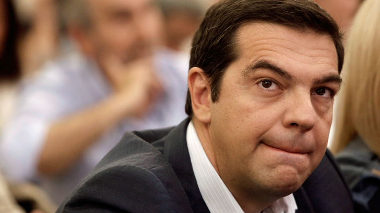 Der griechische Premierminister Alexis Tsipras am 29.08.2015.