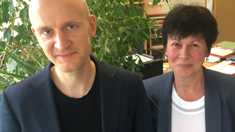 Markus Oswald und Ines Karl von der Staatsanwaltschaft Berlin