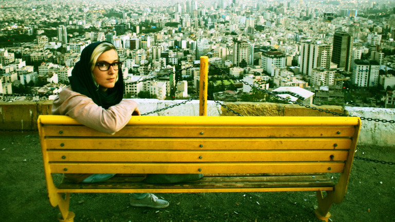Pia Volk im Iran