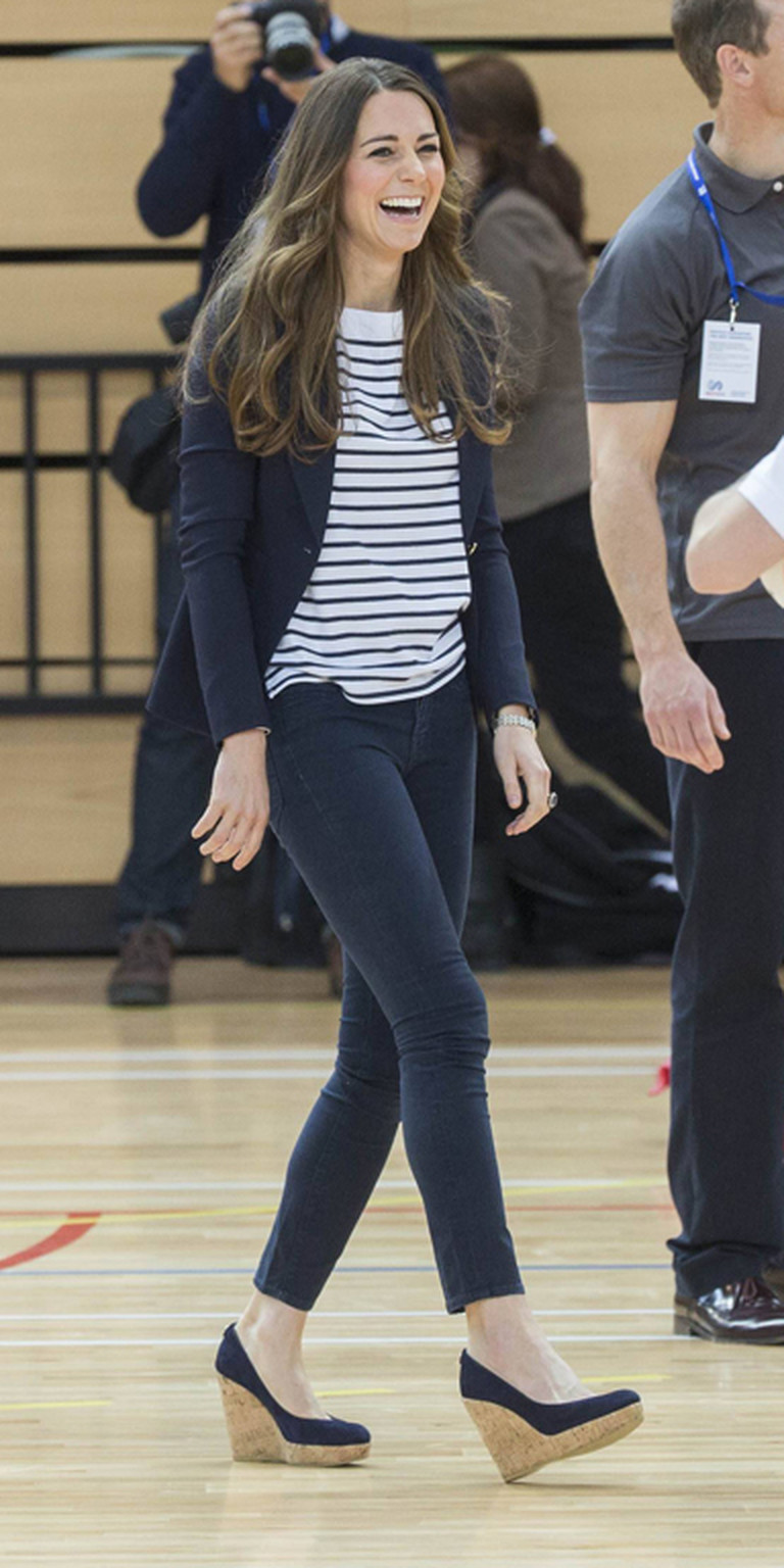 Kate Middleton trägt Skinny Jeans
