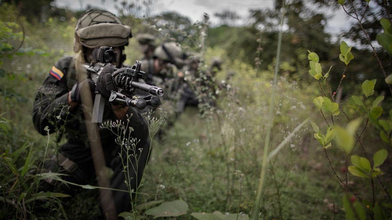 Seit 1964 führen die Farc-Rebellen Krieg gegen den kolumbianischen Staat.