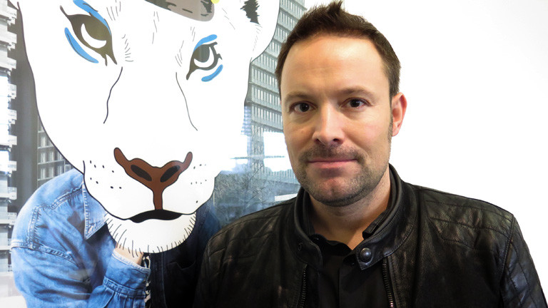 Leo Martin im DRadio Wissen Studio