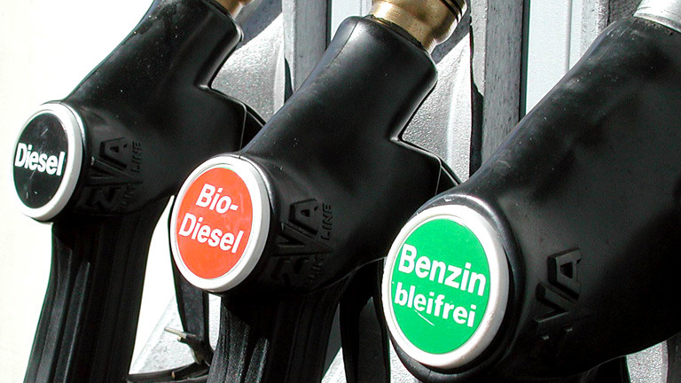 Zapfsäule mit Biodiesel