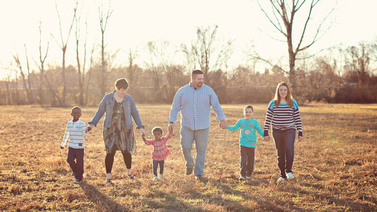 Familie Dooley: Brice, Dustin, Avy, Steve, Barret, Anna-Kate