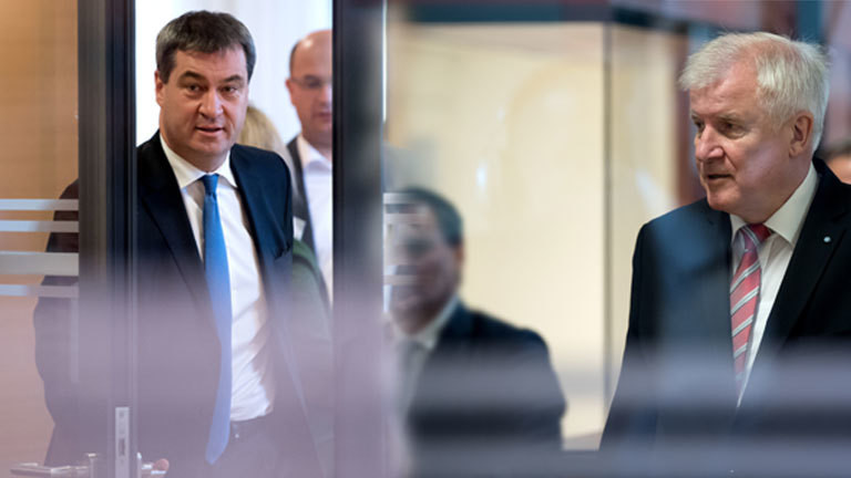 Markus Söder, Horst Seehofer
