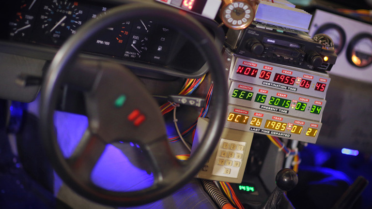 DeLorean aus Zurück in die Zukunft II