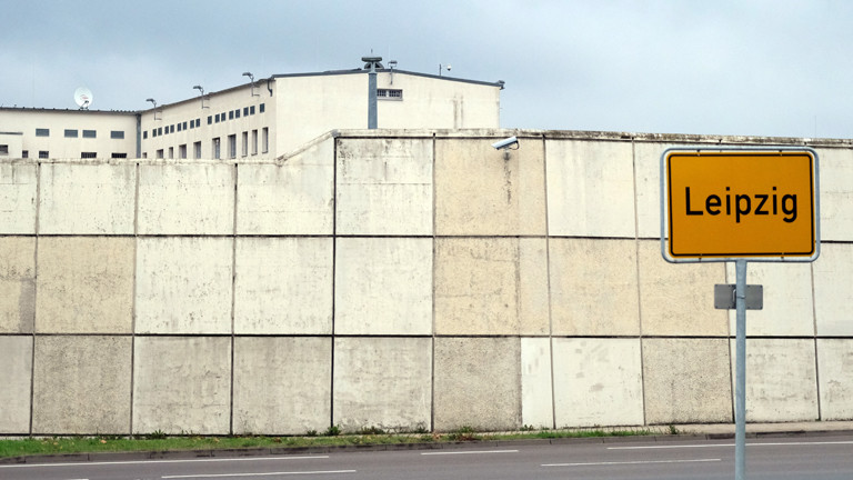 Justizvollzugsanstalt in Leipzig.