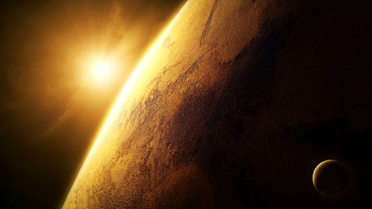 Illustration Mars Planet