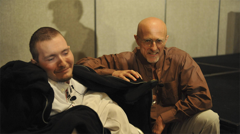 Sergio Canavero und Walerij Spridonow: Der iatlienische Arzt plant die Transplantation des Kopfes des russischen Mannes.